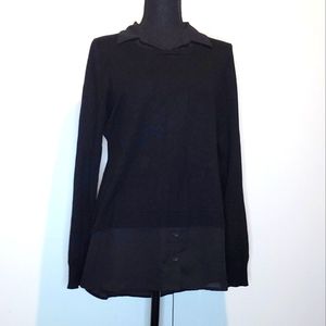 Adrianna Papell Long Sleeve Top Size M